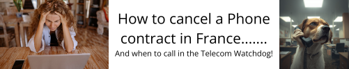 How to cancel a phone contract in France