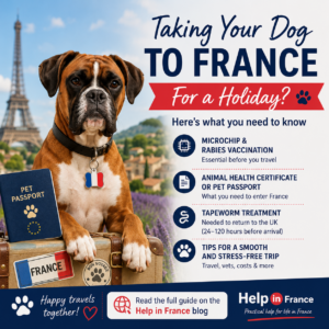 Travelling to France with a dog