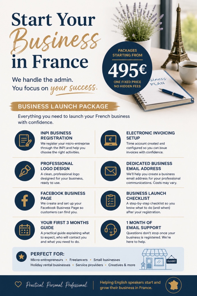 business setup package France